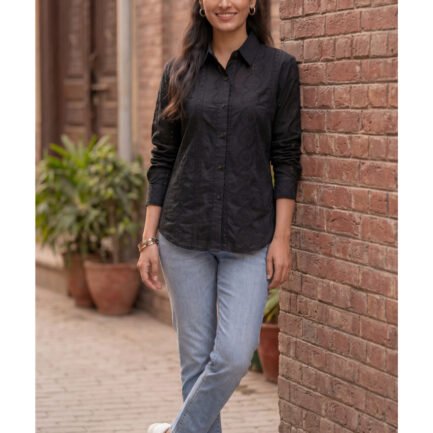 Sukoon – Chikankari Embroidered Shirt