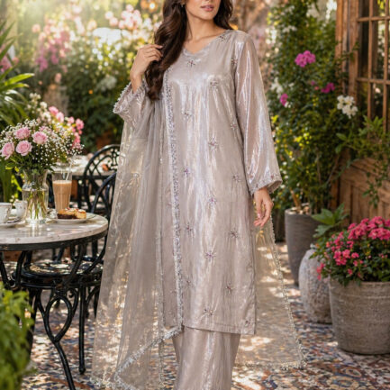 Champagne Beige Luxe Set - 3pc