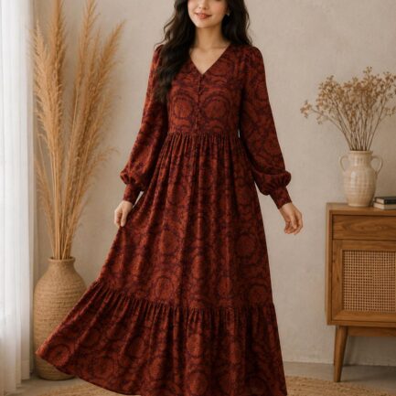 Printed Frock