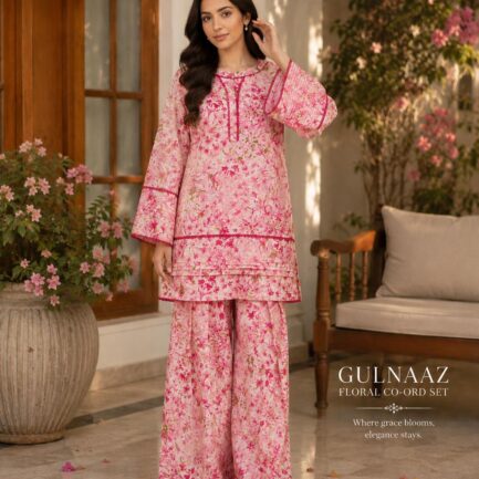 Pink floral co-ord set